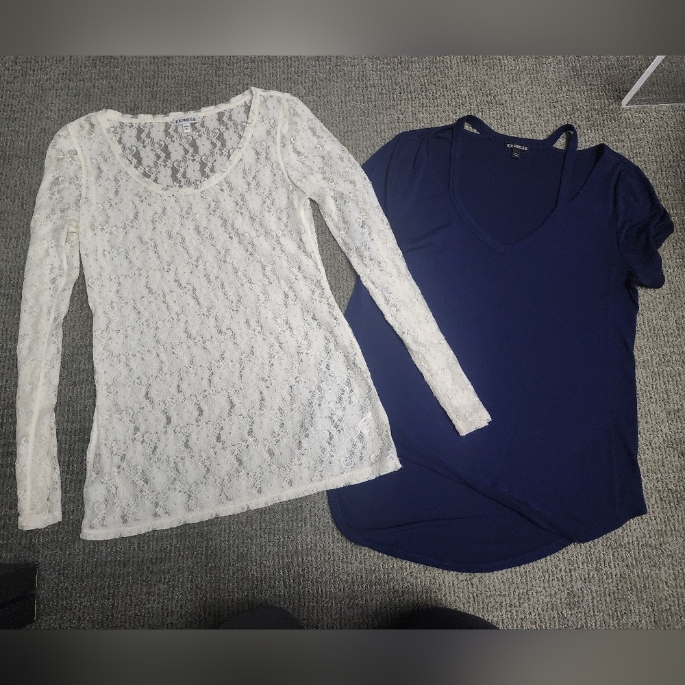 Express Tops Lot of 2 Size Medium